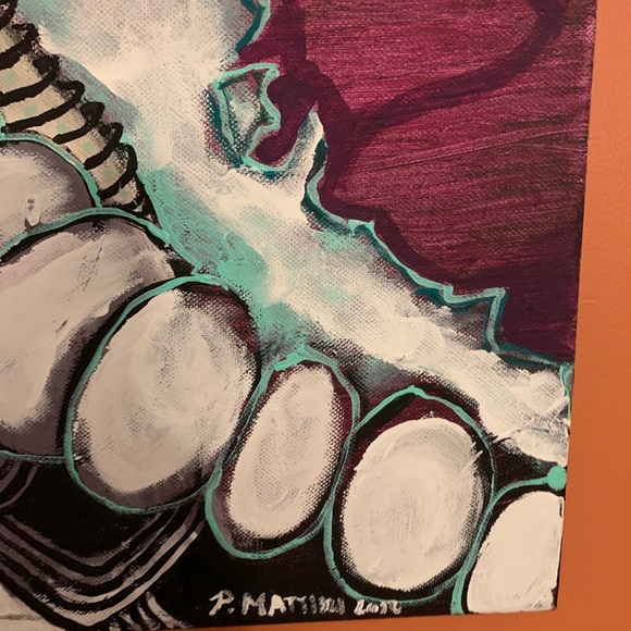 Female Grace- an original large acrylic painting - Picture 6 of 9